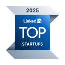 LinkedIn Top Startups 2025 - Logo Transparent
