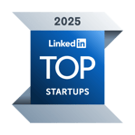 LinkedIn Top Startups 2025 - Logo Transparent