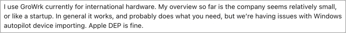 What users say about GroWrk 3
