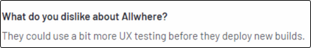 Allwhere review