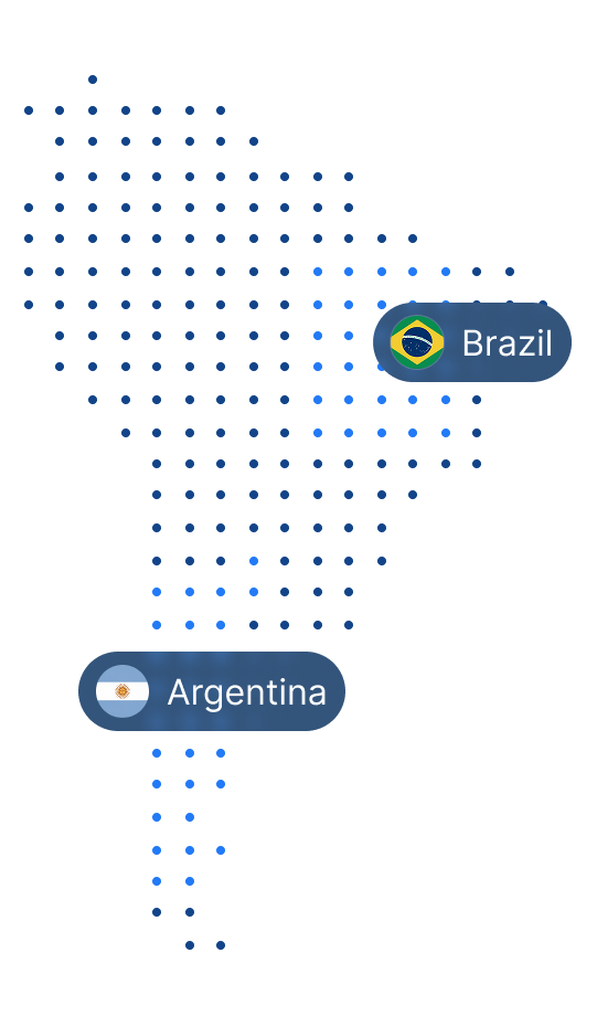 Brazil, Argentina
