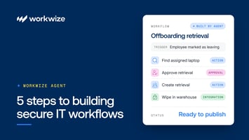 5 steps to building secure IT workflows with Workwize