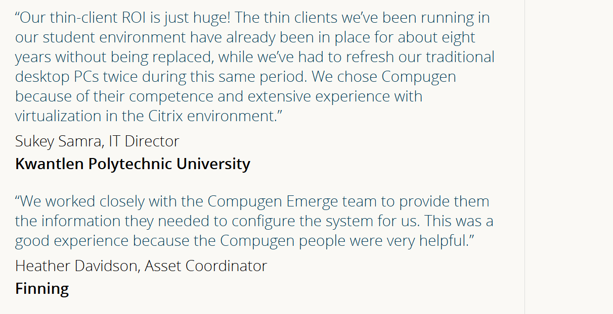 https://www.cloudtango.net/providers/2887/compugen#:~:text=Our%20thin%2Dclient%20ROI%20is%20just%20huge!