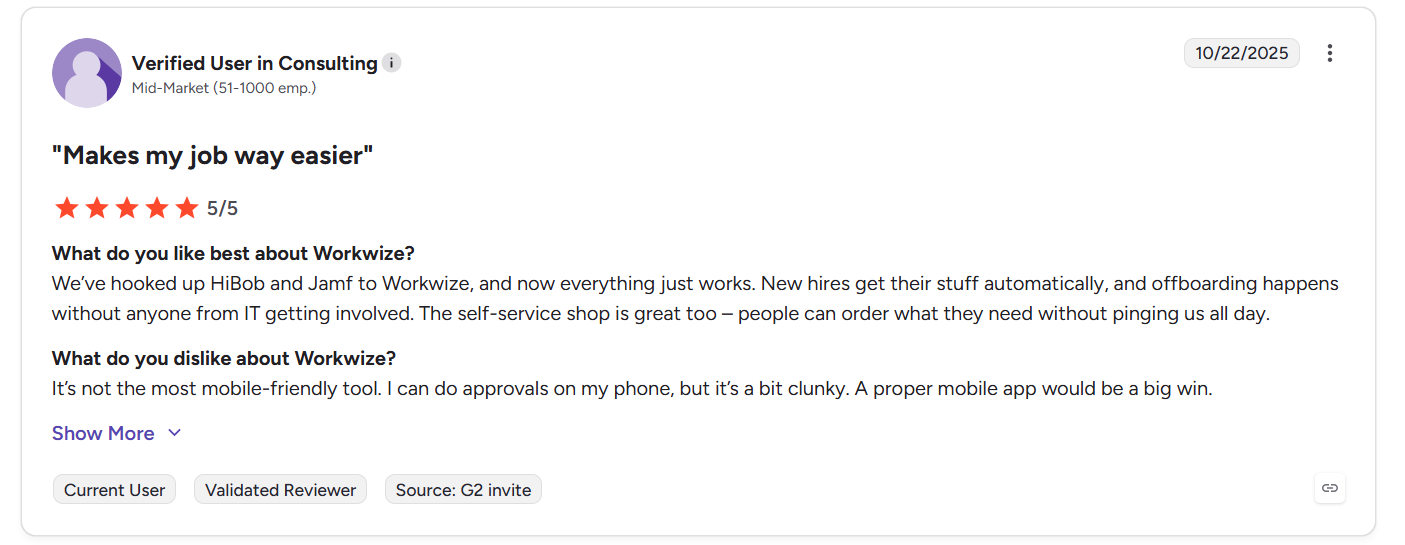https://www.g2.com/products/workwize-workwize/reviews#:~:text=%22Makes%20my%20job%20way%20easier%22