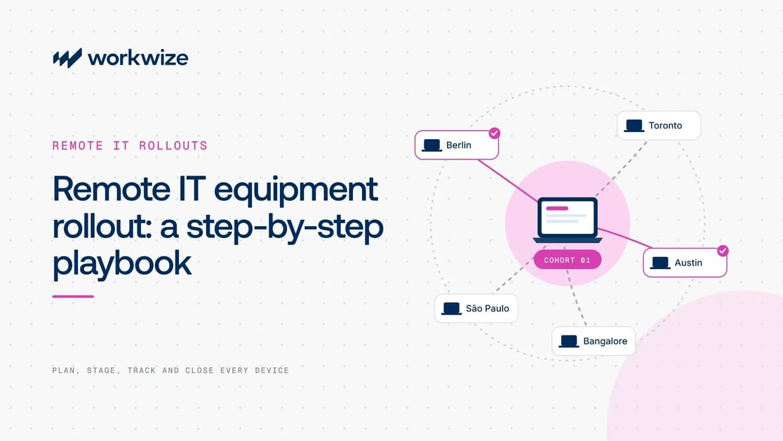 Remote IT equipment rollout: A step-by-step playbook
